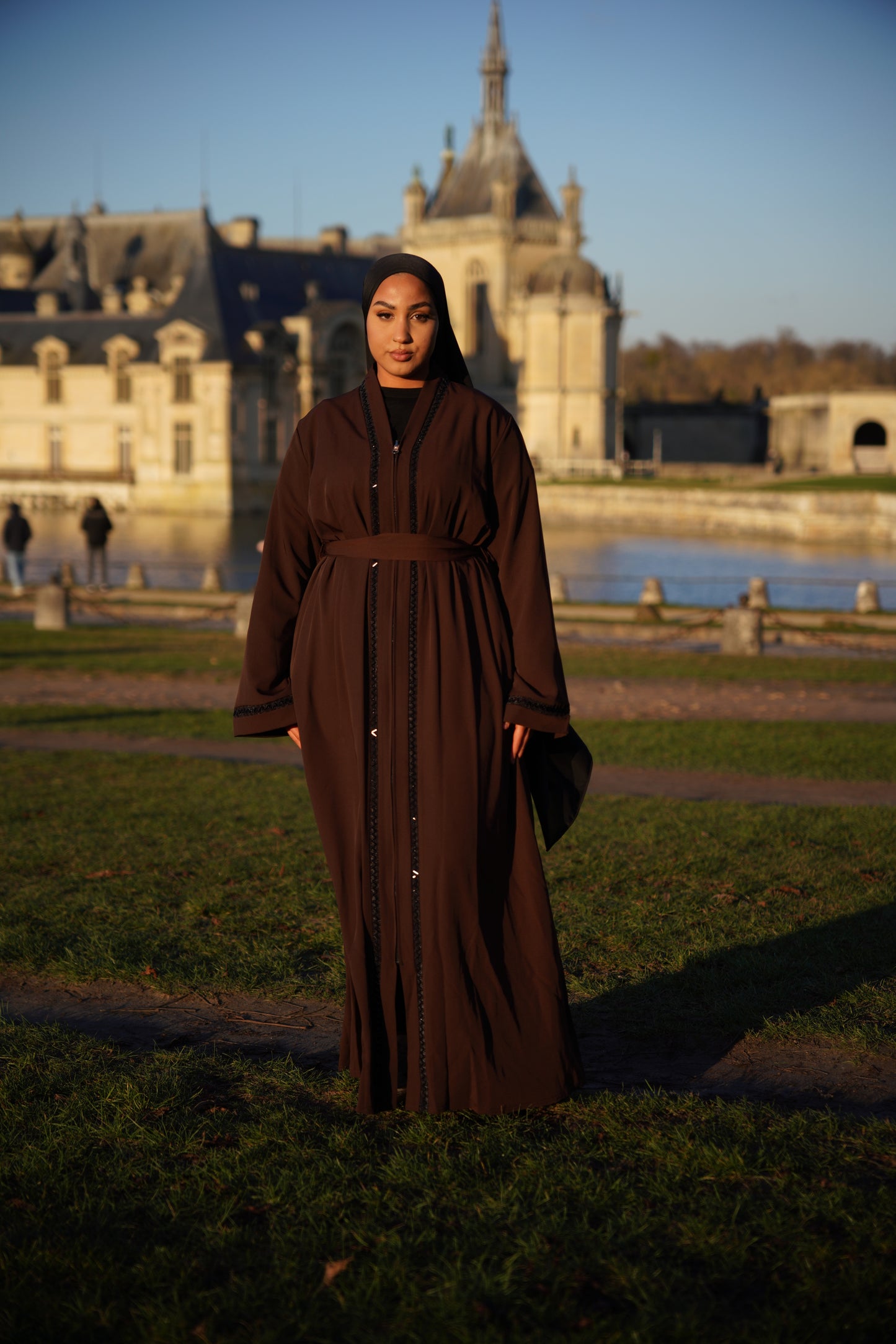 Abaya Femme Élégante Longue - Signature KN PARIS