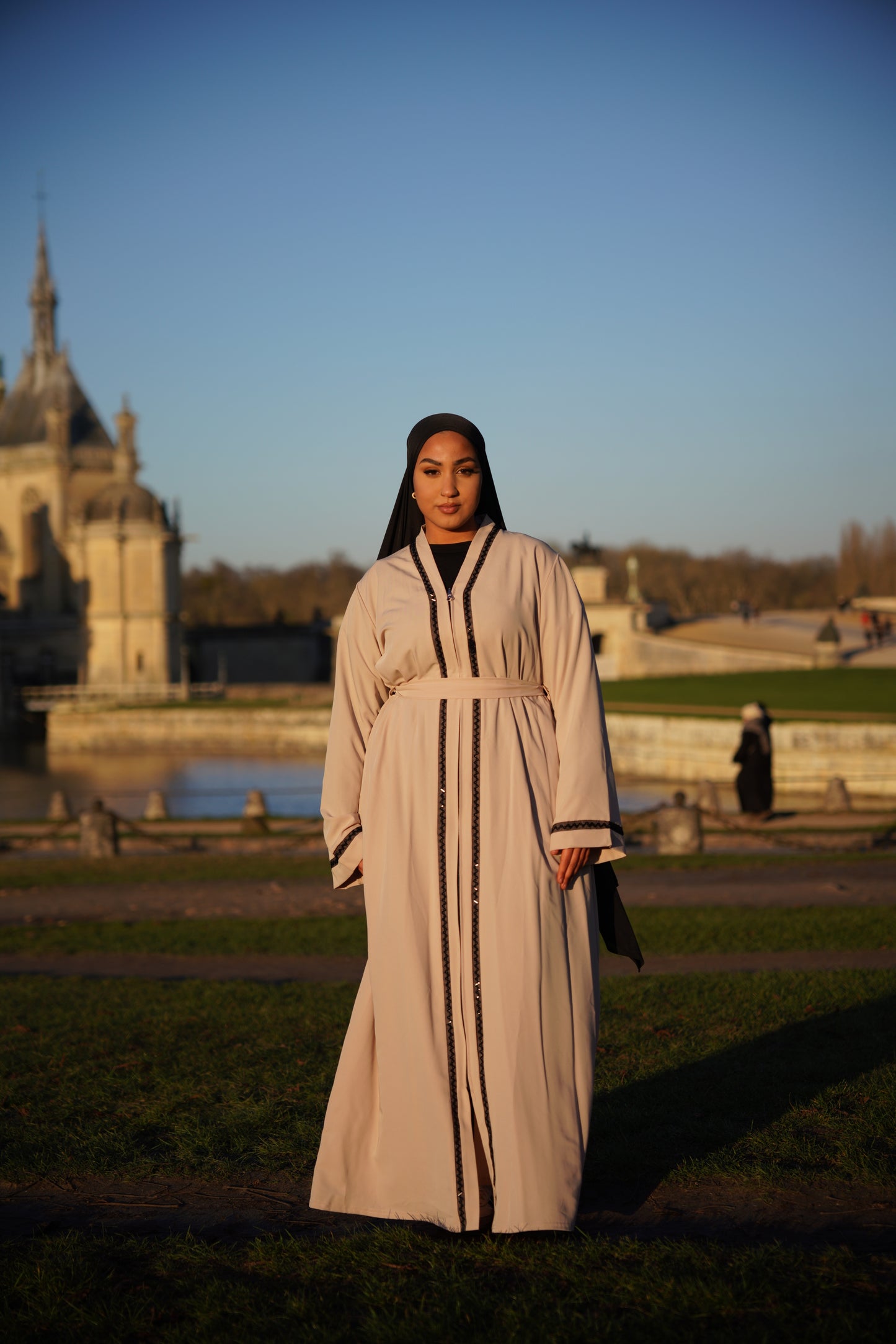 Abaya Femme Élégante Longue - Signature KN PARIS