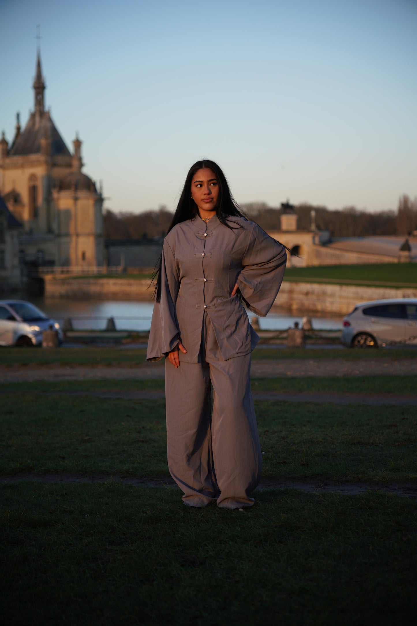 Ensemble Femme Élégant Large Mastour - Signature KN PARIS